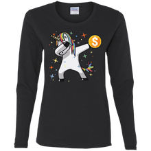 Load image into Gallery viewer, Funny Unicorn Accountant Long Sleeve Shirt
