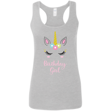 Load image into Gallery viewer, Funny Unicorn Birthday Tank Shirt
